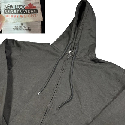 Thrift-and-treasures Black Zip Hoodie-M Hoodies