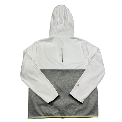 Xersion® White Grey Fleece Hoodie-M