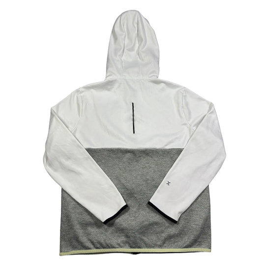 Xersion® White Grey Fleece Hoodie-M