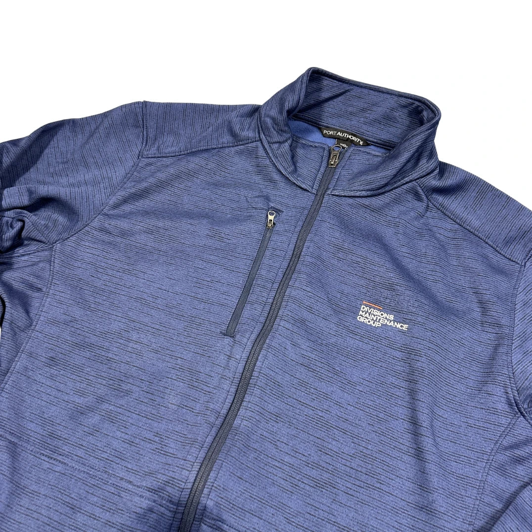 Thrift-and-treasures Blue Zip Jacket-2XL Port Authority