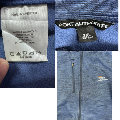 Thrift-and-treasures Blue Zip Jacket-2XL Port Authority