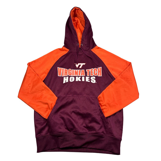 Unbranded Burgundy Virginia Tech Hoodie-M