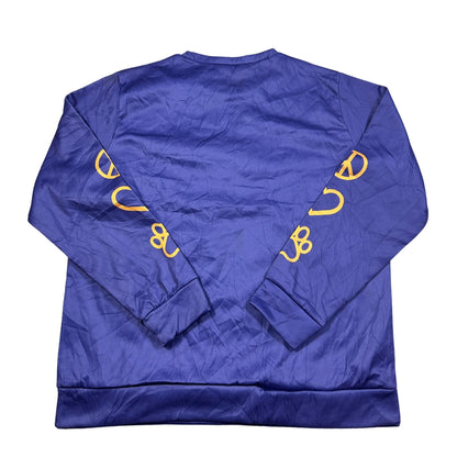 Unbranded Blue Peace Graphic Shirt-L