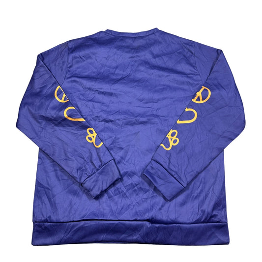 Unbranded Blue Peace Graphic Shirt-L