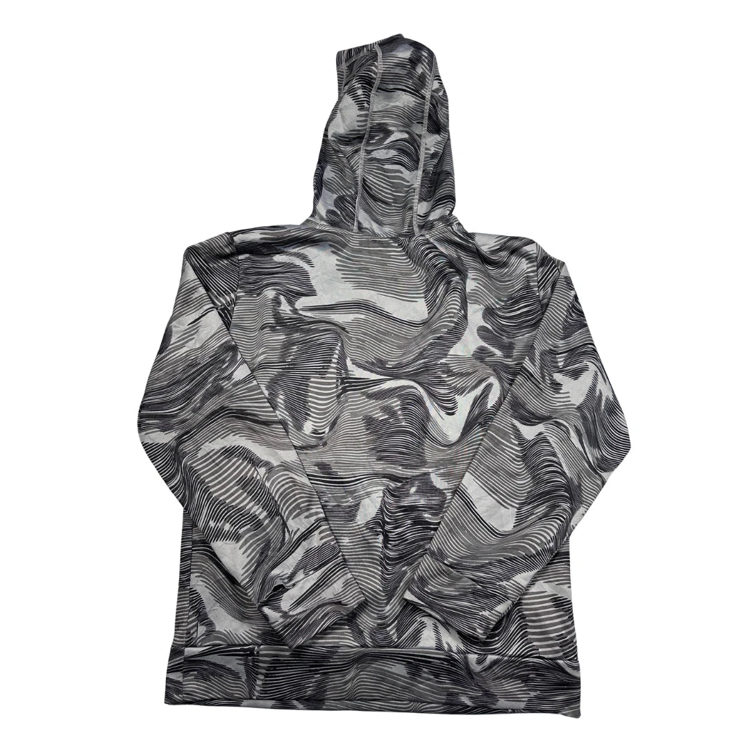 Adidas Grey Pullover Hoodie-YL Hoodies