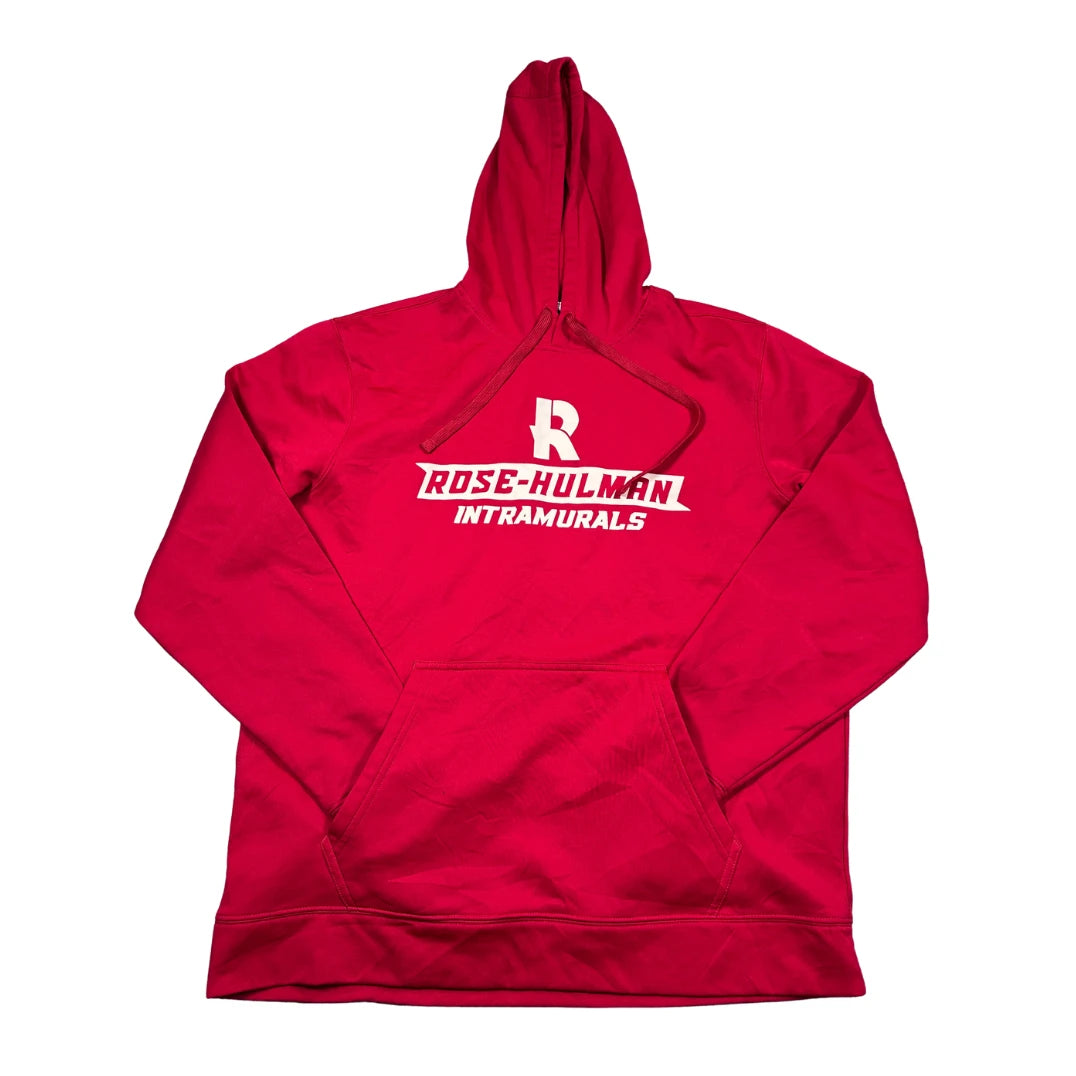 Port and Company Red Graphic Hoodie-L Hoodies