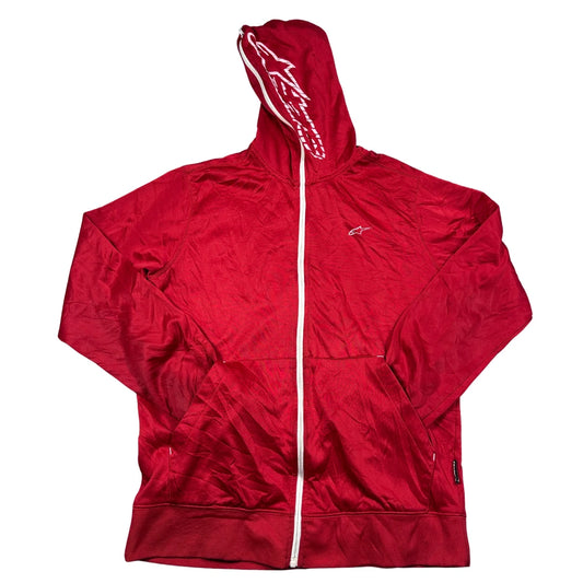 DNA Red Zip Hoodie-M Hoodies