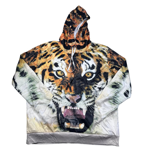 Unbranded Multicolor Tiger Graphic Hoodie-2XL