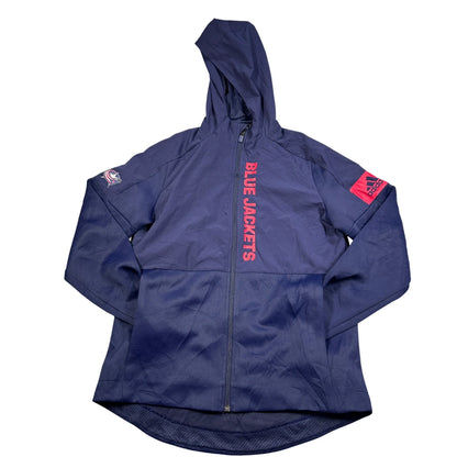 Adidas Blue Zip Hoodie-M Hoodies