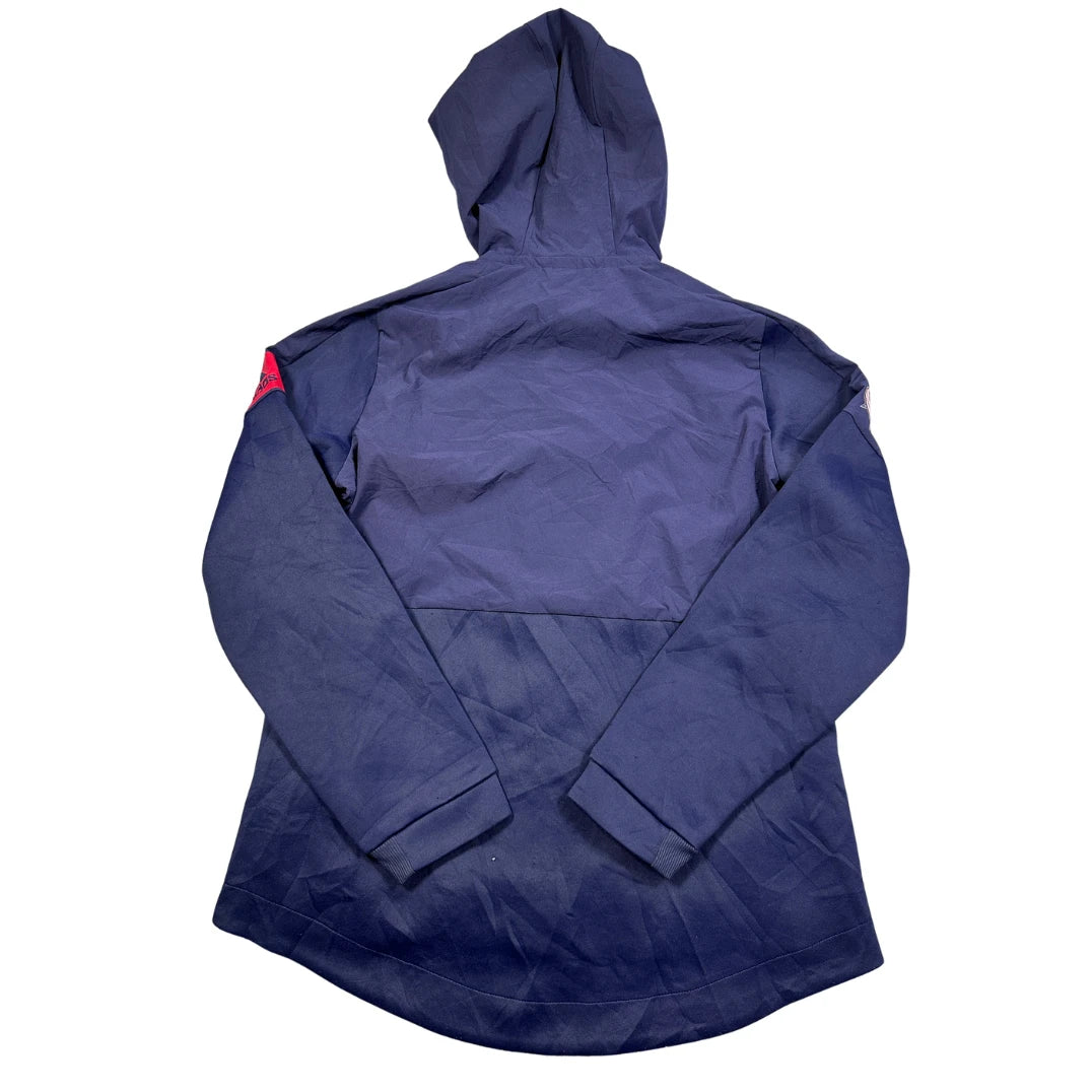 Adidas Blue Zip Hoodie-M Hoodies