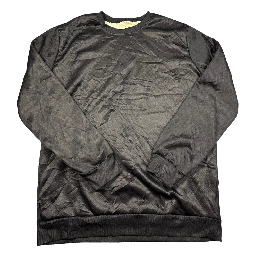Unbranded Black Abstract Print Sweatshirt-L