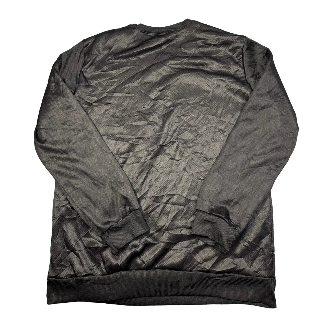 Unbranded Black Abstract Print Sweatshirt-L