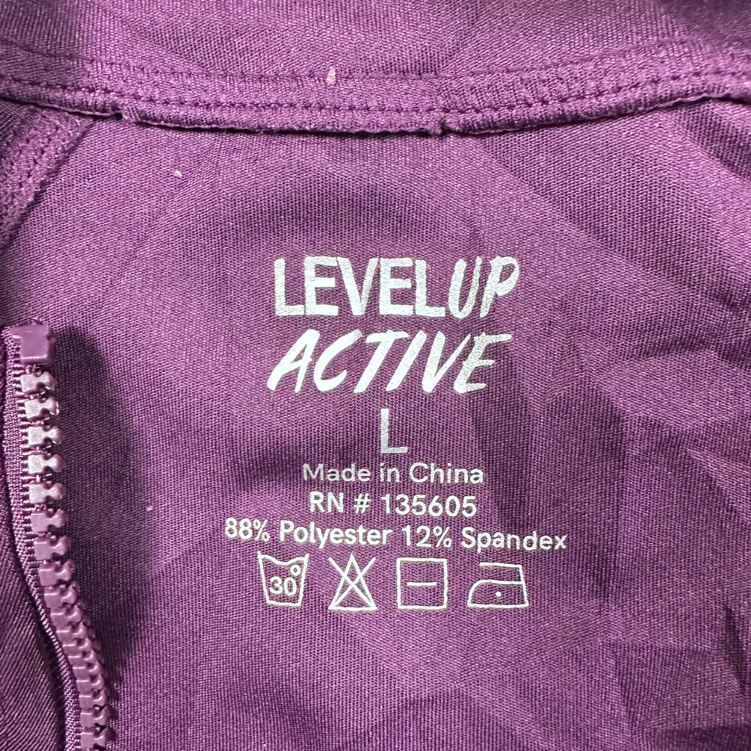 LevelUp Active Purple Performance Hoodie Hoodies
