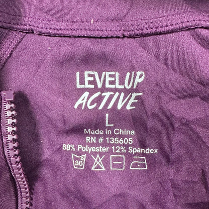 LevelUp Active Purple Performance Hoodie Hoodies