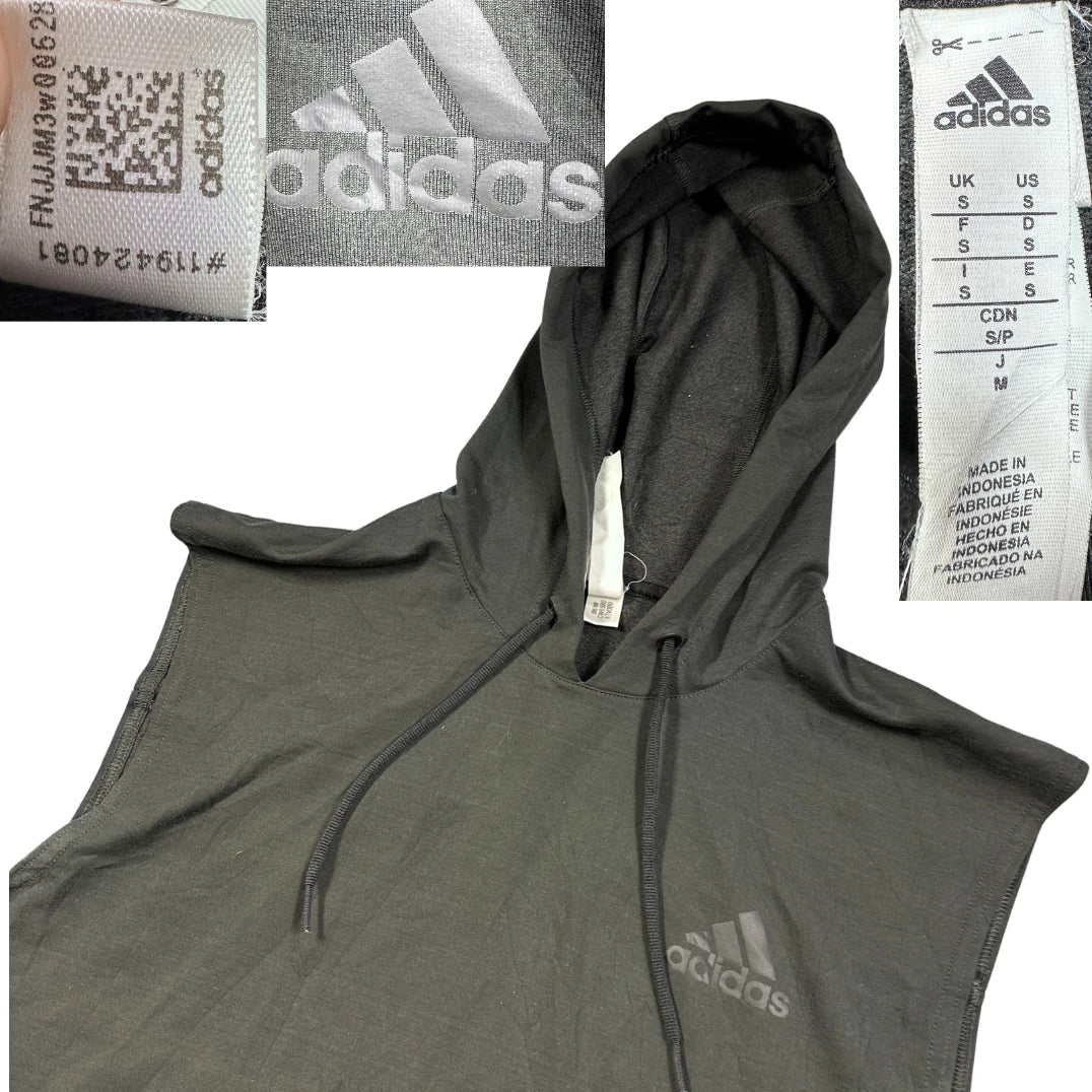 Adidas Black Training Hoodie-S