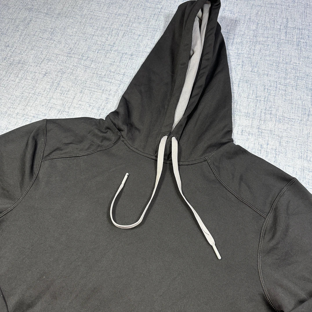 Champion Black Back Print-S Hoodie