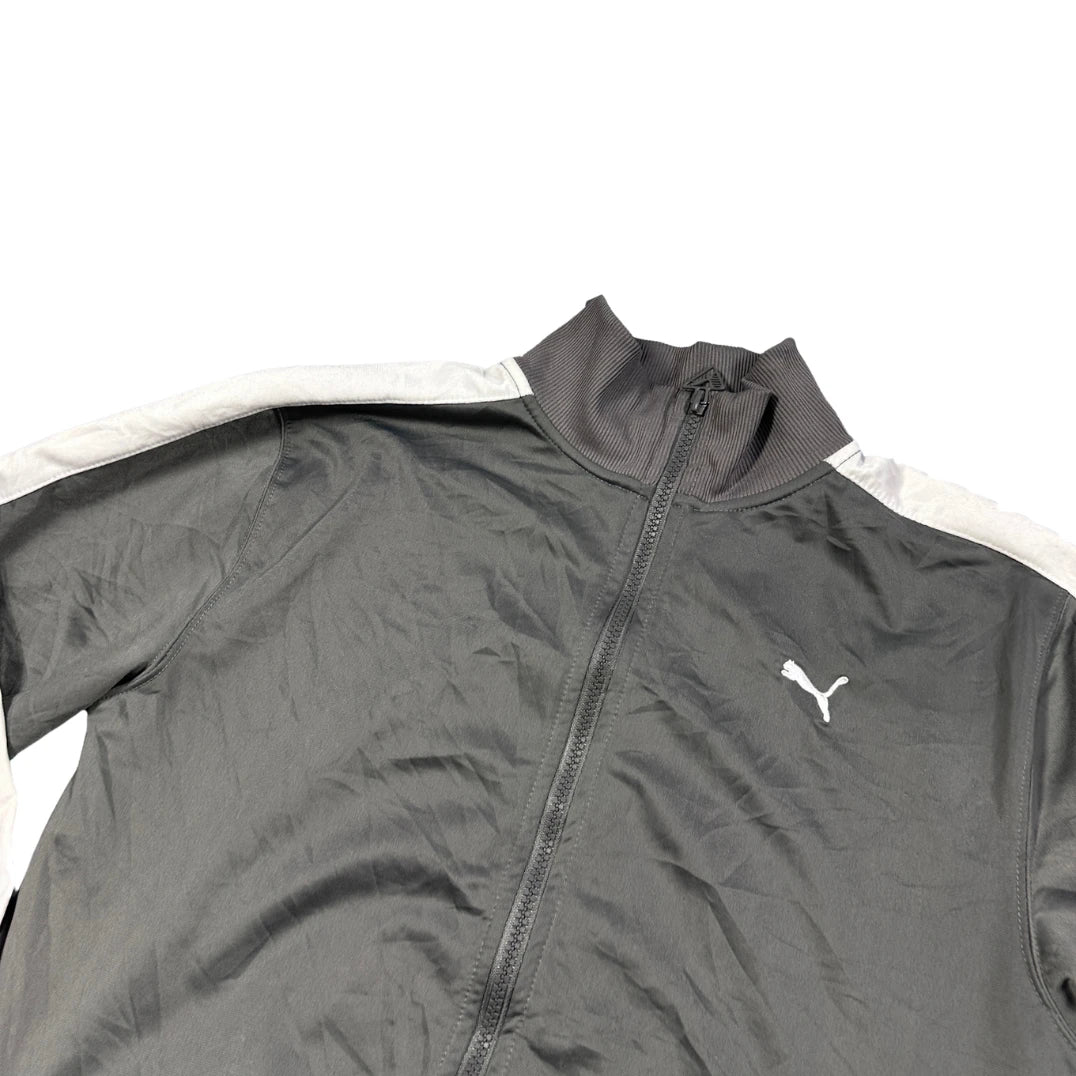 Puma White Kids' Jacket-Boys XL Jackets