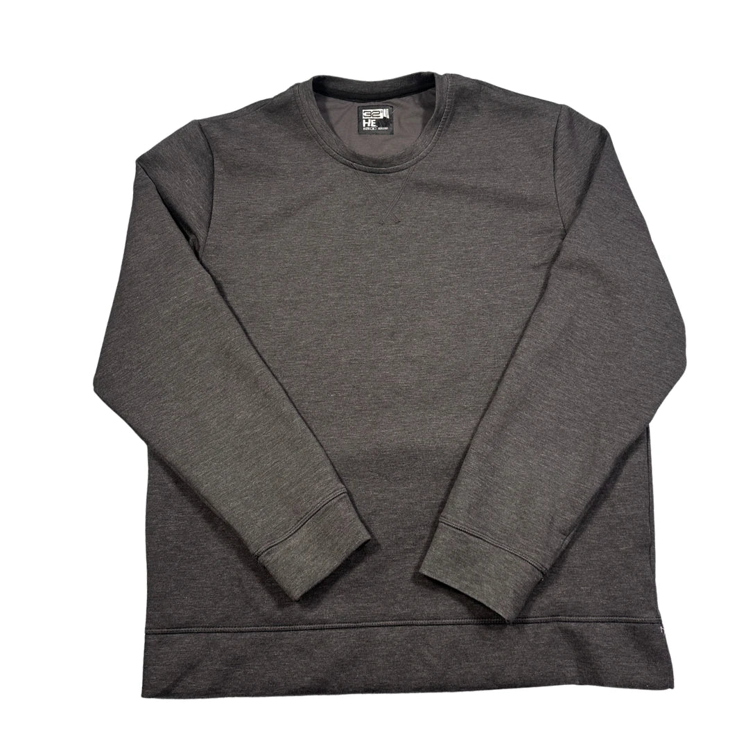 32 Degrees Charcoal Crewneck Sweatshirt-M Sweatshirts