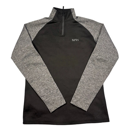 BoohooMAN Black Training Top-XS Jacket