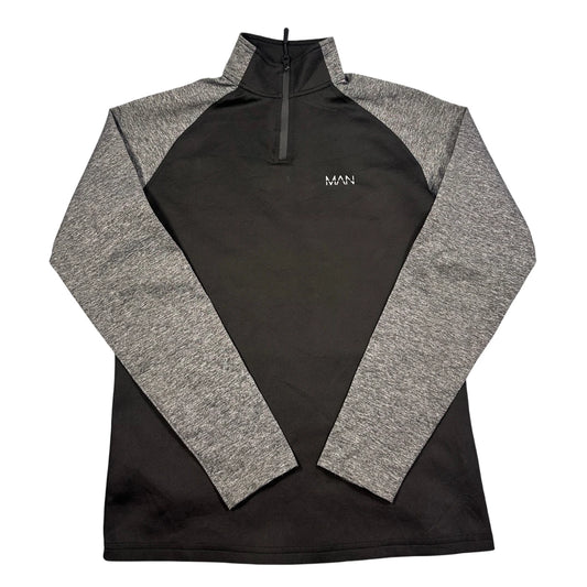 BoohooMAN Black Training Top-XS Jacket
