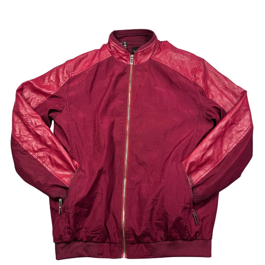 Tanming® Burgundy Zip Jacket-L
