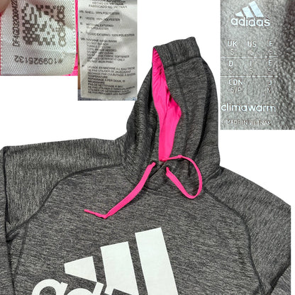 Adidas® Grey ClimaWarm Hoodie-S