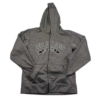 Dimco Apparel® Grey Colorado Zip Hoodie-YL