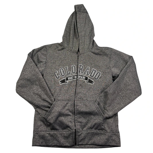 Dimco Apparel® Grey Colorado Zip Hoodie-YL