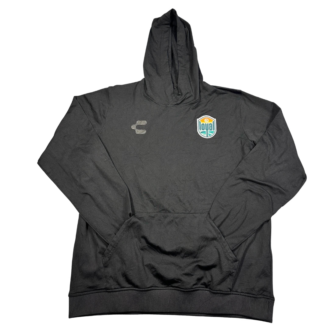 Unbranded Black Club Logo Hoodie-L