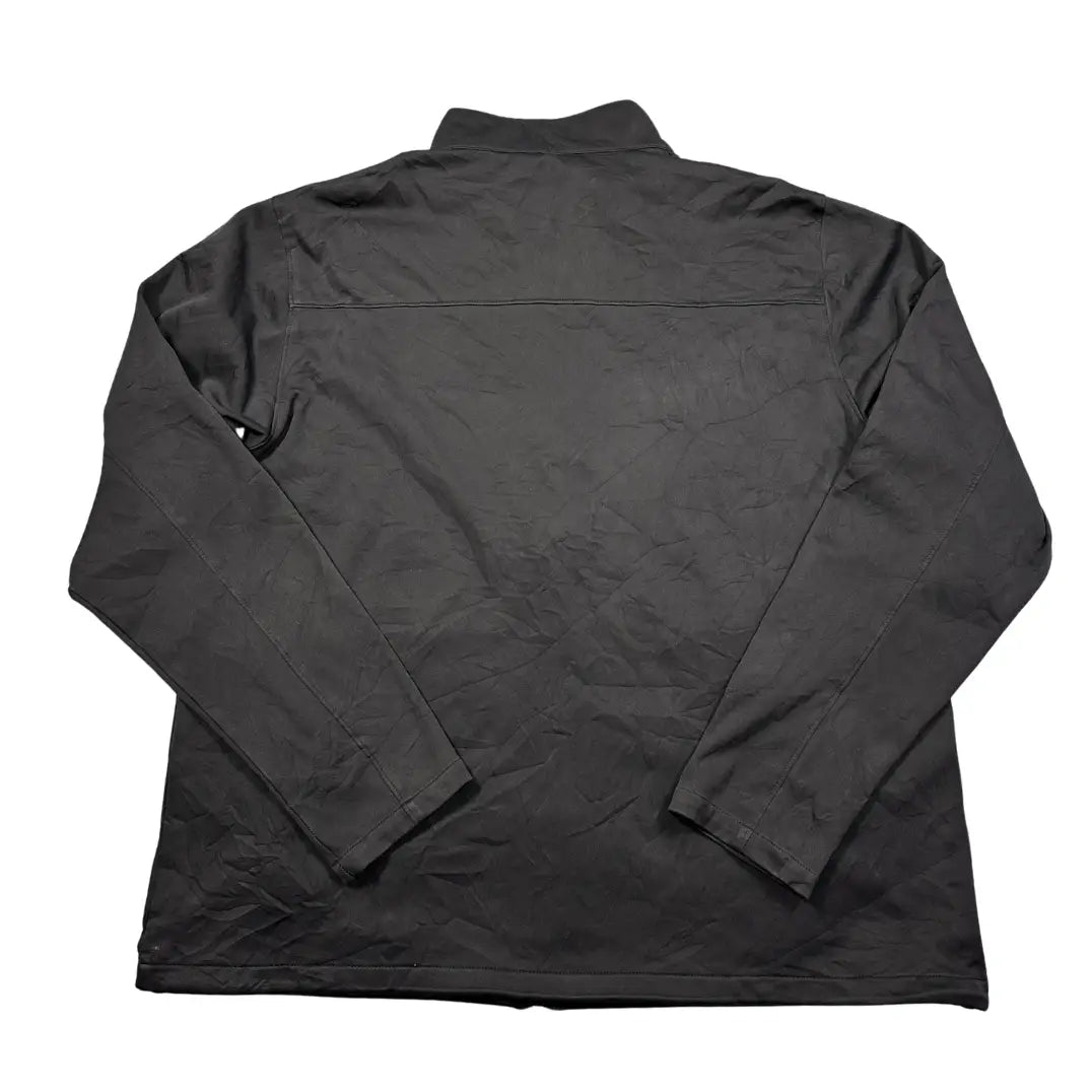 Walter Hagen® Black Softshell Zip Jacket-L