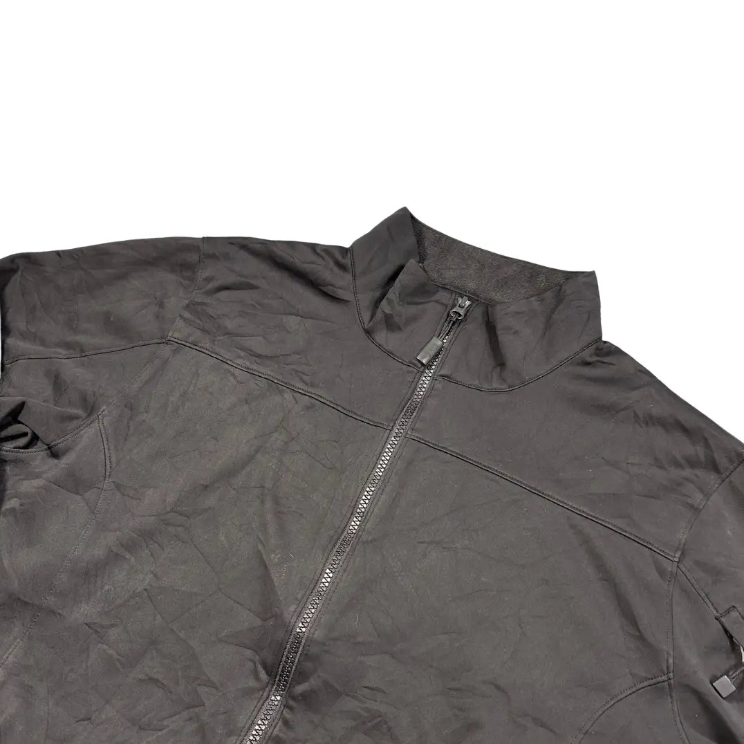 Walter Hagen® Black Softshell Zip Jacket-L