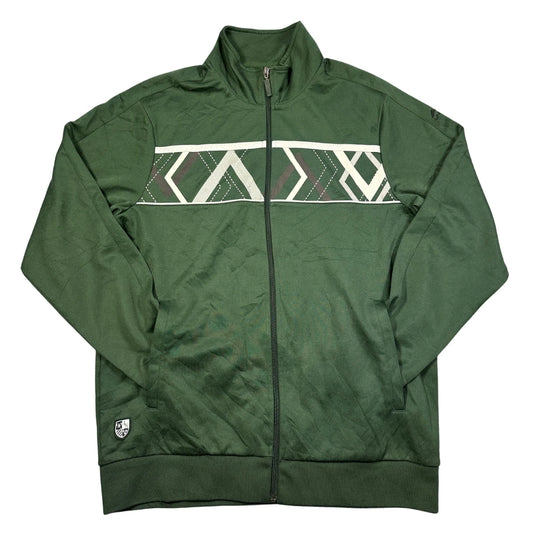 Li-Ning® Green Geometric Track Jacket-YXL