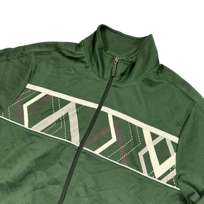 Li-Ning® Green Geometric Track Jacket-YXL