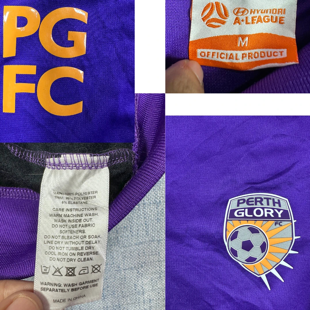 Hyundai® Purple Black Football Track Jacket-M