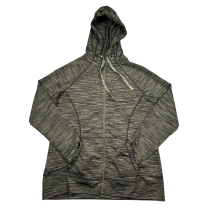Active & Co® Olive Space Dye Zip Hoodie-16