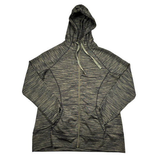 Active & Co® Olive Space Dye Zip Hoodie-16