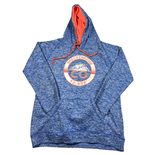 Coconut Creek® Blue Mountain Graphic Hoodie-M