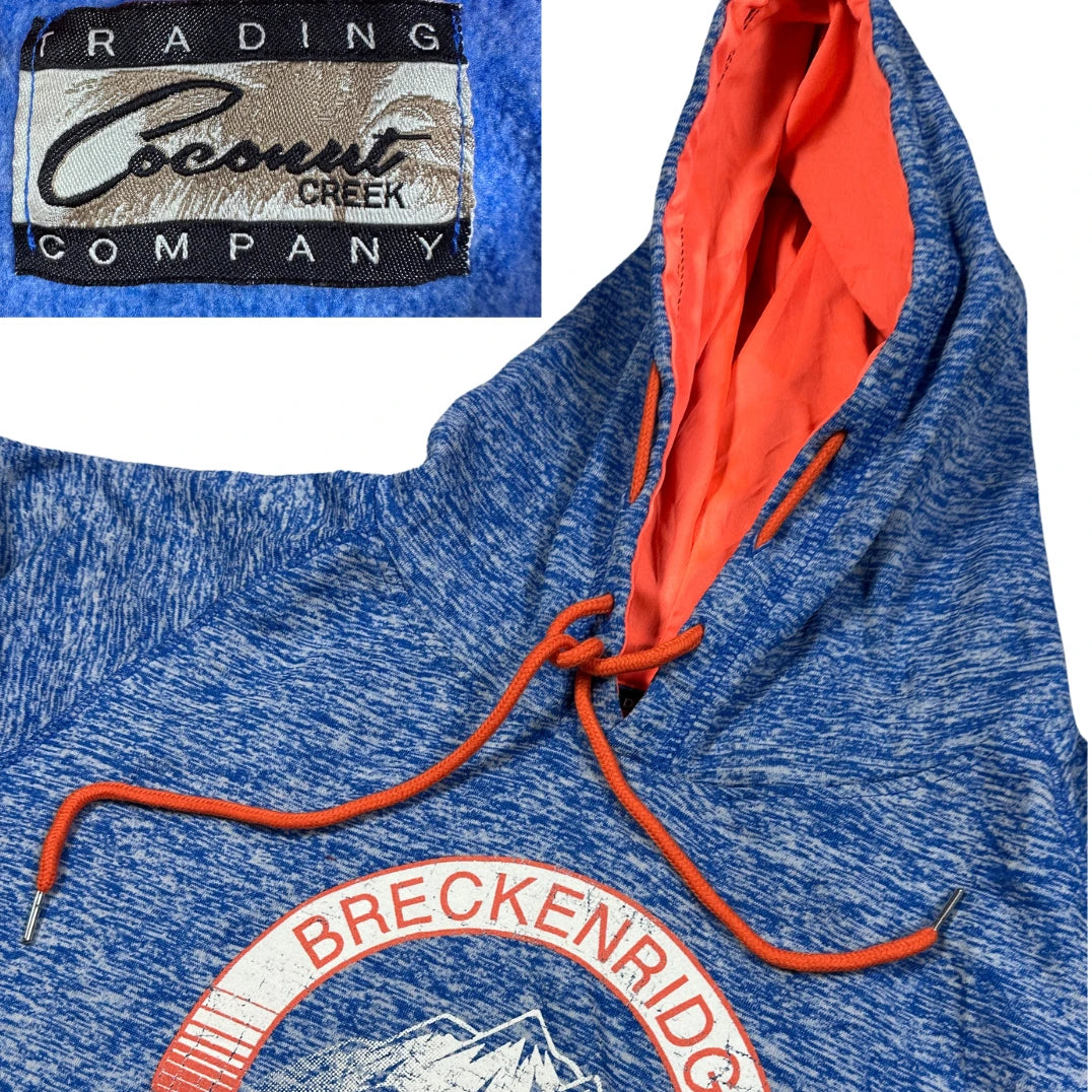 Coconut Creek® Blue Mountain Graphic Hoodie-M