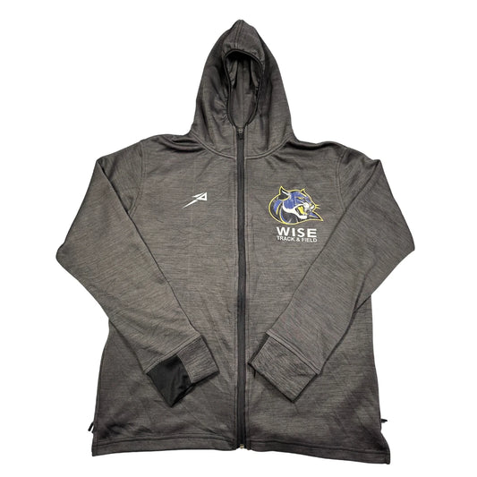 Unbranded Grey Track Team Zip Hoodie-S