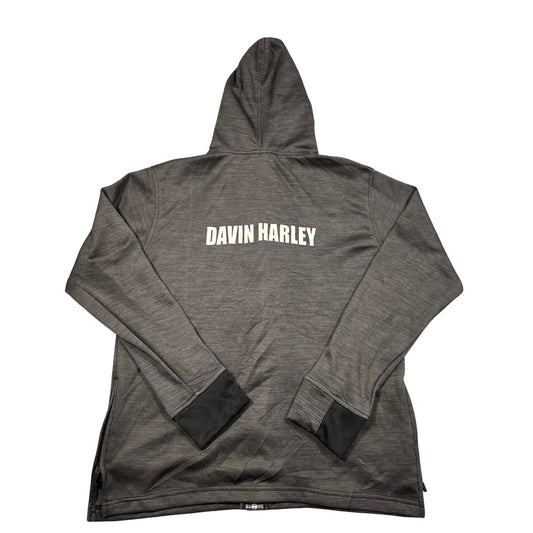 Unbranded Grey Track Team Zip Hoodie-S