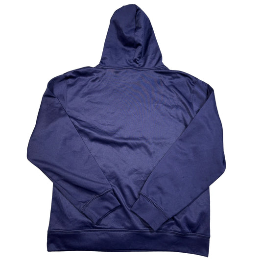 Unbranded Navy Yellow Graphic Hoodie-M