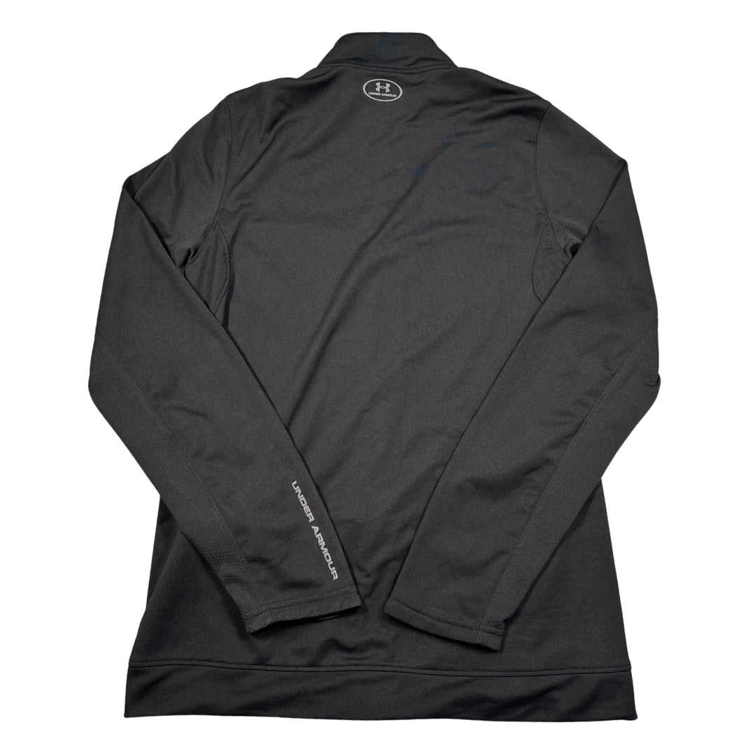 Under Armour® Black Fitted Track Jacket-M