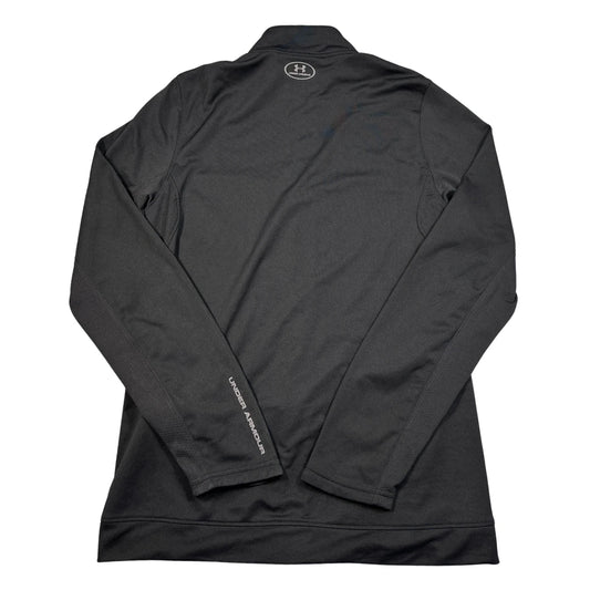 Under Armour® Black Fitted Track Jacket-M