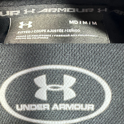 Under Armour® Black Fitted Track Jacket-M