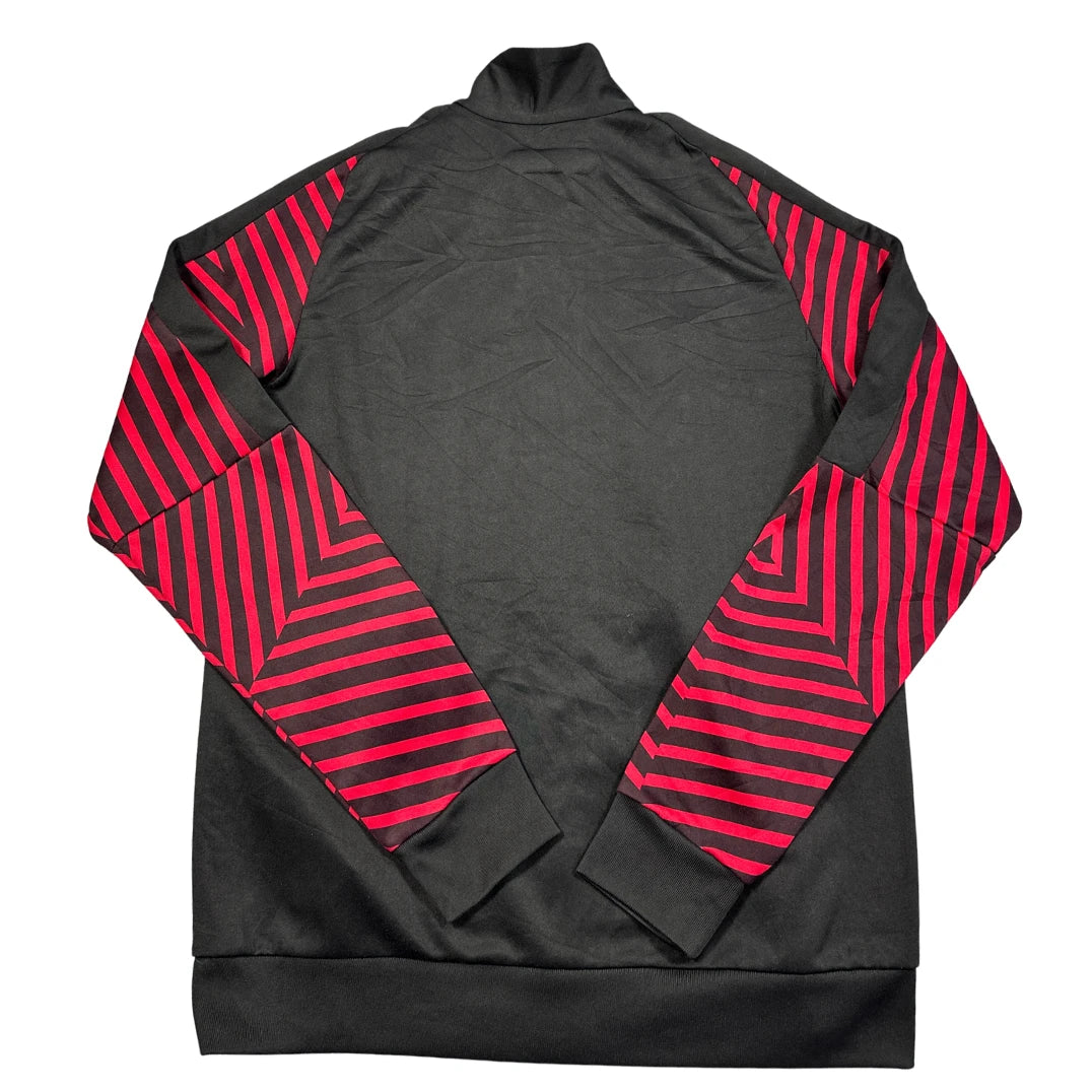 Puma® Black Red Stripe Track Jacket-YL