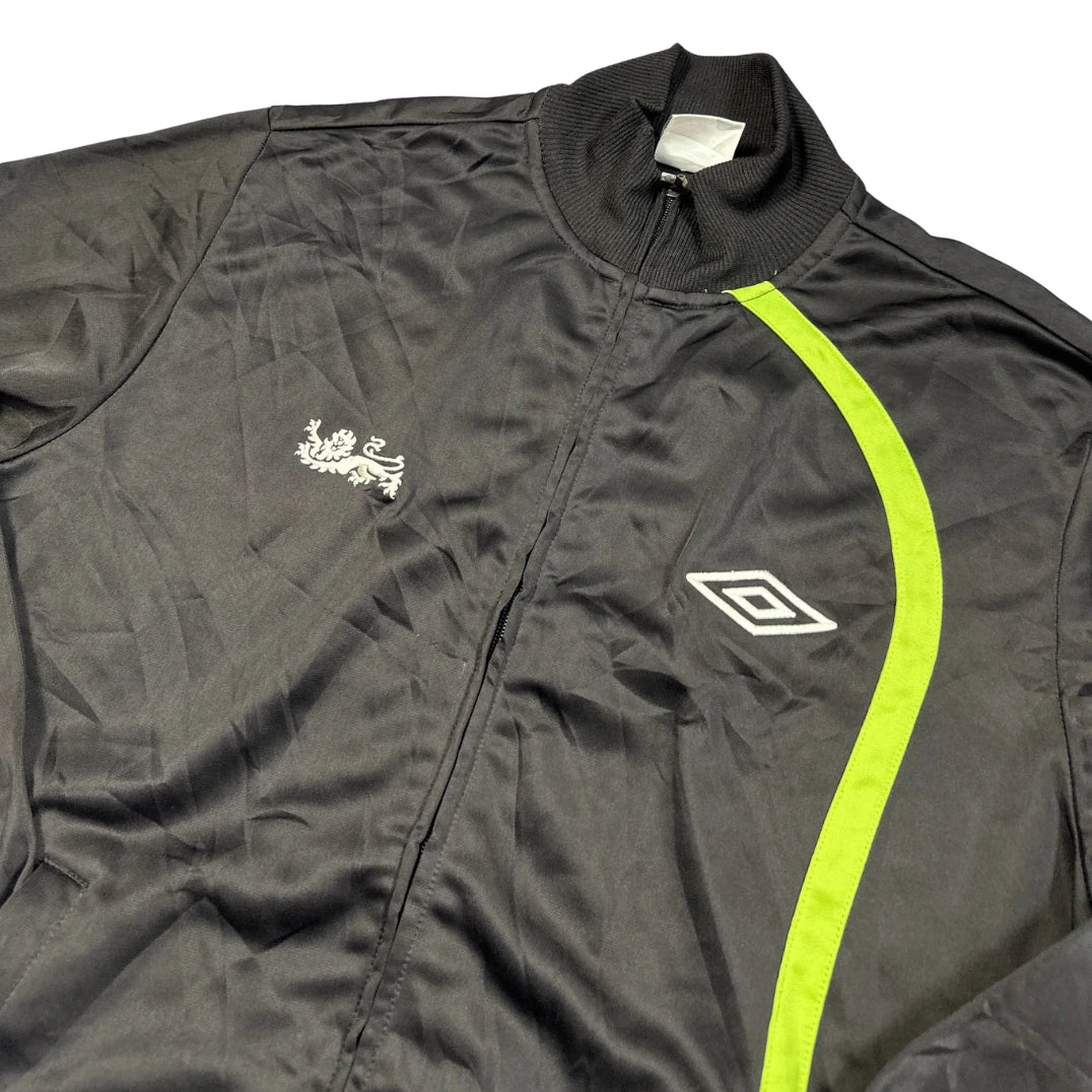 Umbro® Black Lime Track Jacket-M