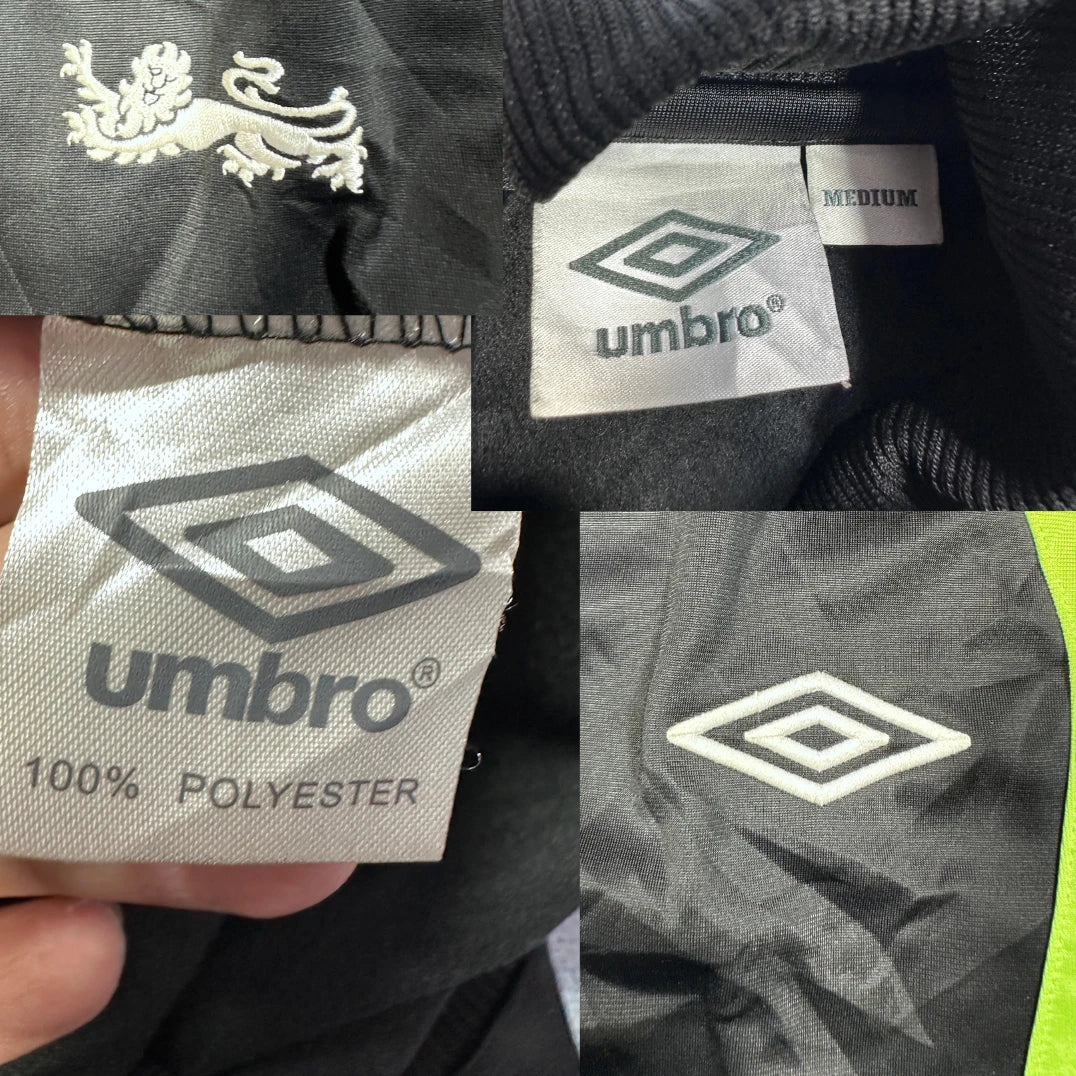 Umbro® Black Lime Track Jacket-M
