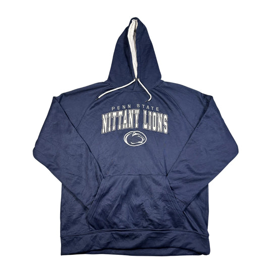 Colosseum® Navy Graphic Pullover Hoodie-XL