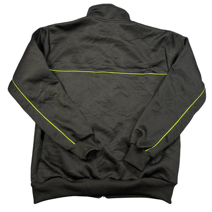 Unbranded Black Lime Piping Track Jacket-M