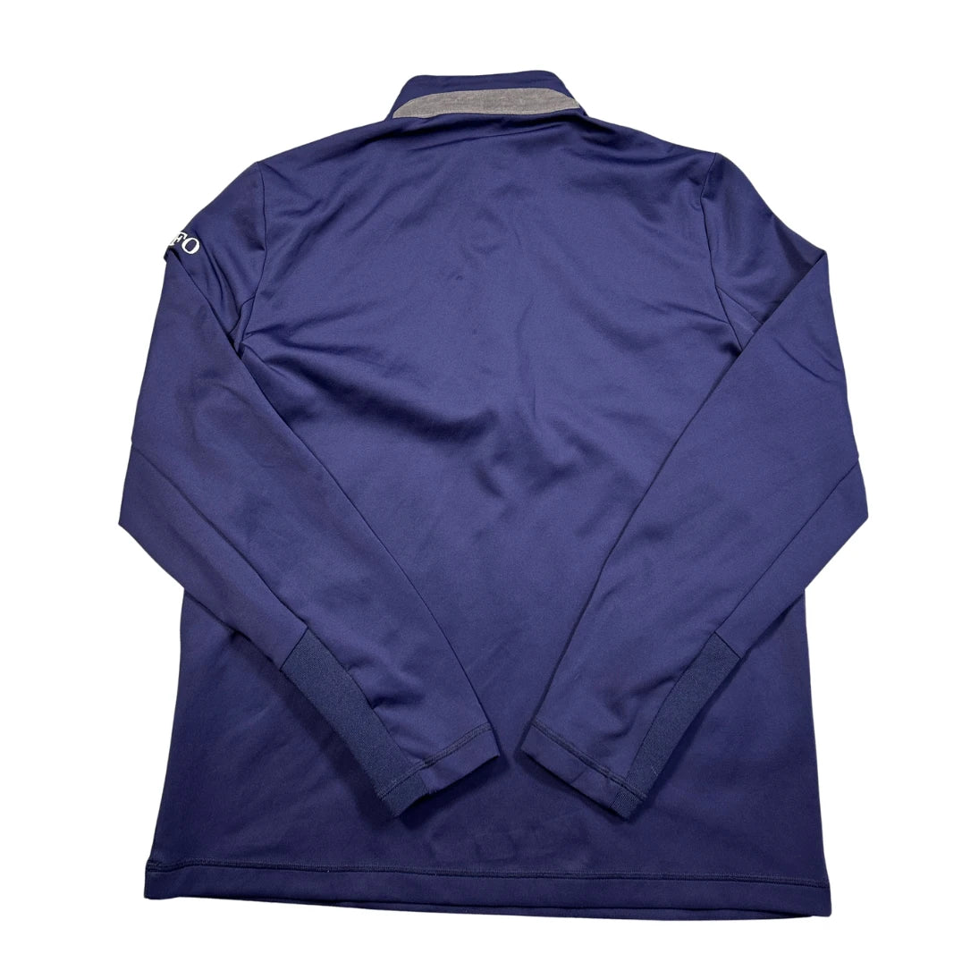 Greyson® Navy Quarter Zip Pullover-M